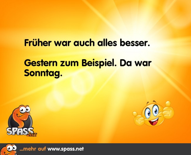 Gestern war schöner Lustige Bilder auf