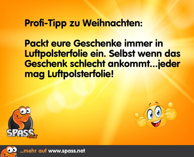 Jeder mag Luftpolsterfolie! Lustige Bilder auf