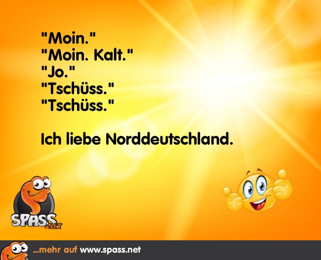 Moin, Moin! Lustige Bilder auf