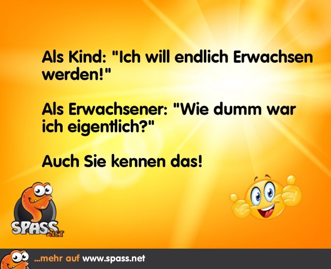 (Zu) späte Einsicht Lustige Bilder auf
