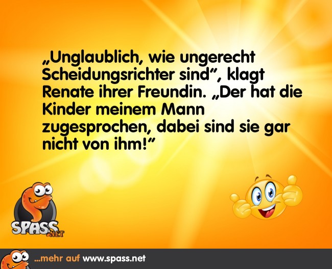 Einfach ungerecht Lustige Bilder auf