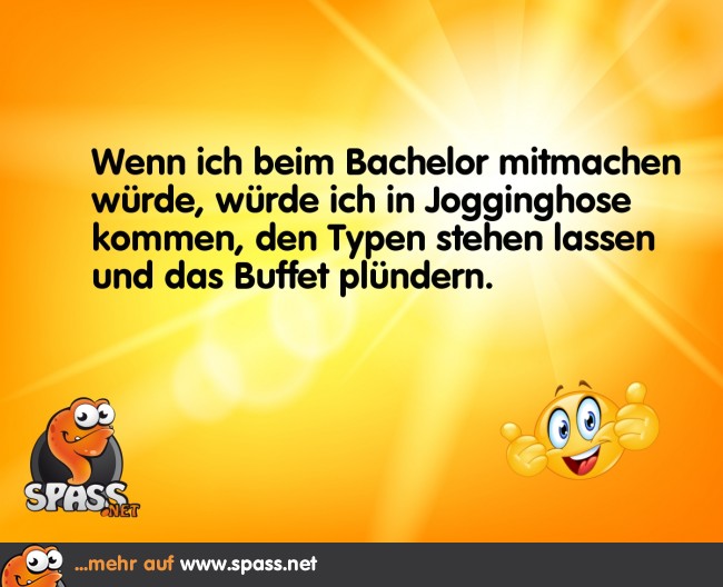 Nur Augen für’s Buffet Lustige Bilder auf
