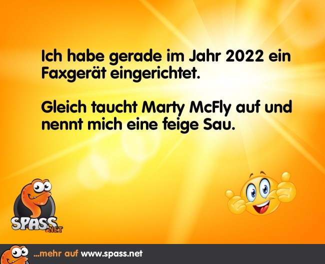 Zurück in die Zukunft Lustige Bilder auf