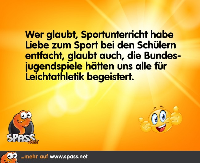 Keine Liebe zum Sport Lustige Bilder auf