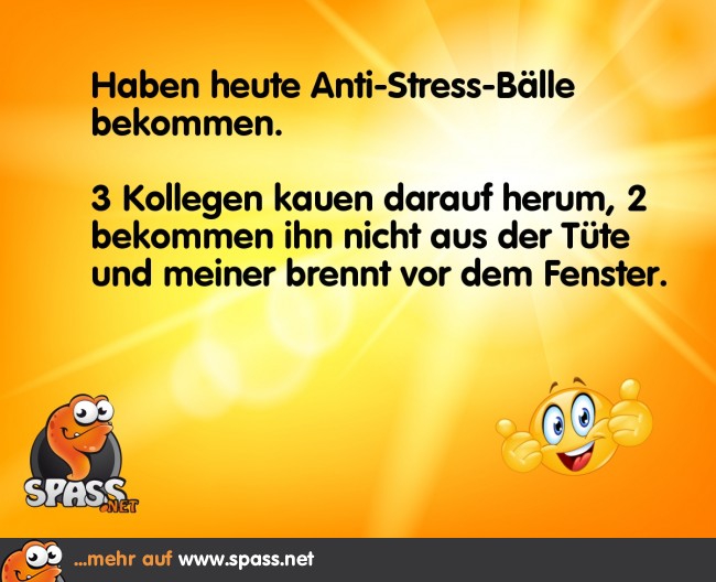 AntiStressBälle Lustige Bilder auf