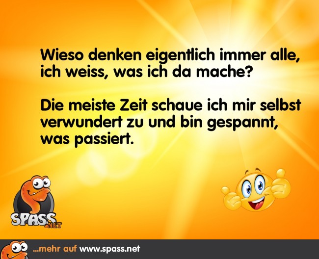 Lasse mich selbst überraschen Lustige Bilder auf