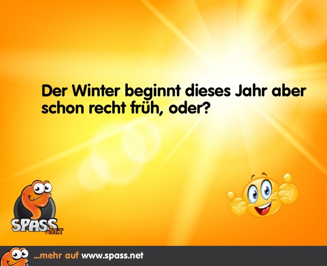 Winteranfang Lustige Bilder auf