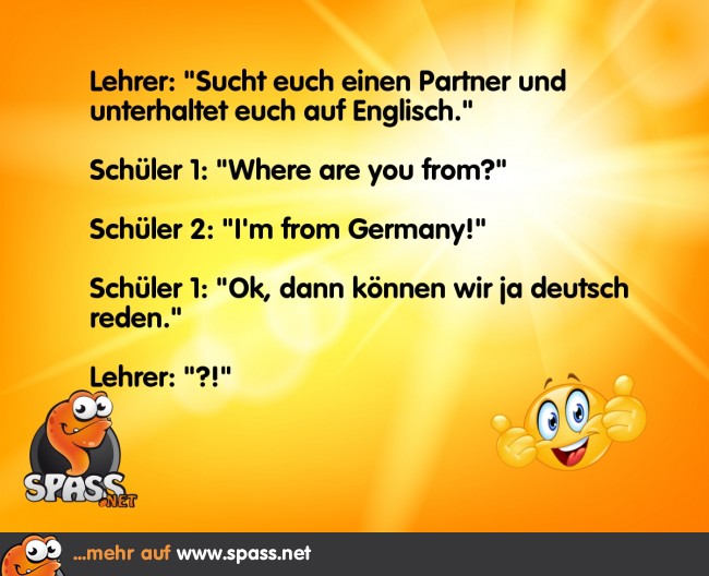 English Conversation | Lustige Bilder auf Spass.net