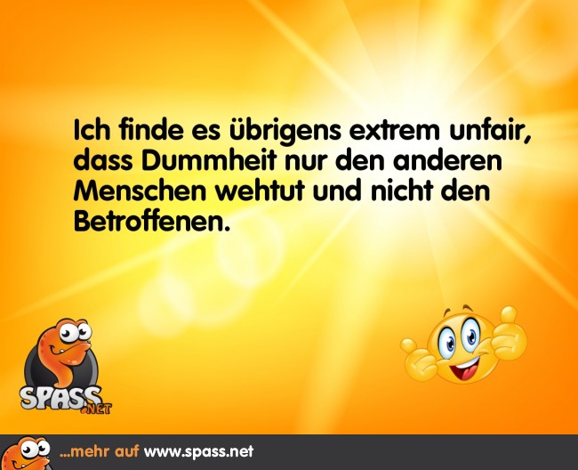 Wenn Dummheit weh täte… Lustige Bilder auf