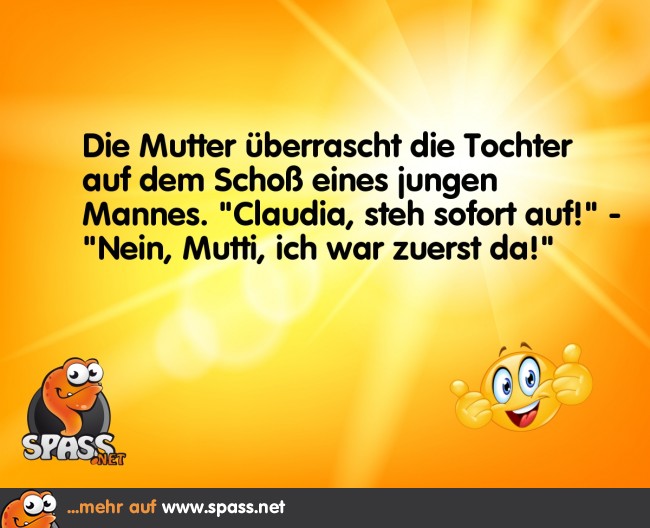 Ich war zuerst da Lustige Bilder auf