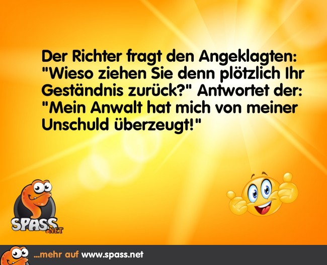 Ein überzeugender Anwalt Lustige Bilder auf
