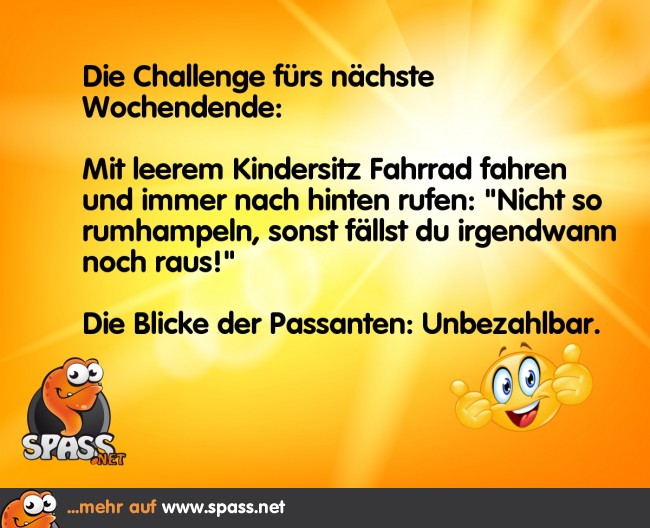 WeekendChallenge Lustige Bilder auf