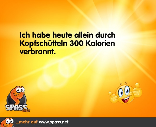 Abgeschüttelte Kalorien Lustige Bilder auf