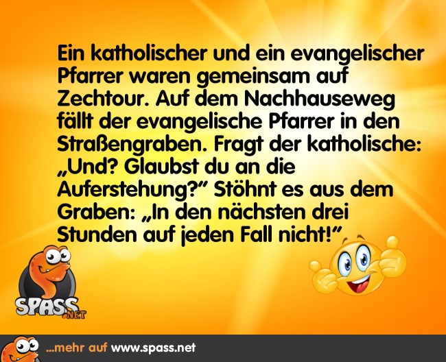 Die Auferstehung wird verschoben Lustige Bilder auf
