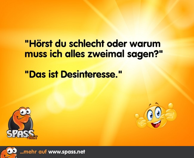 Will einfach nicht hören Lustige Bilder auf