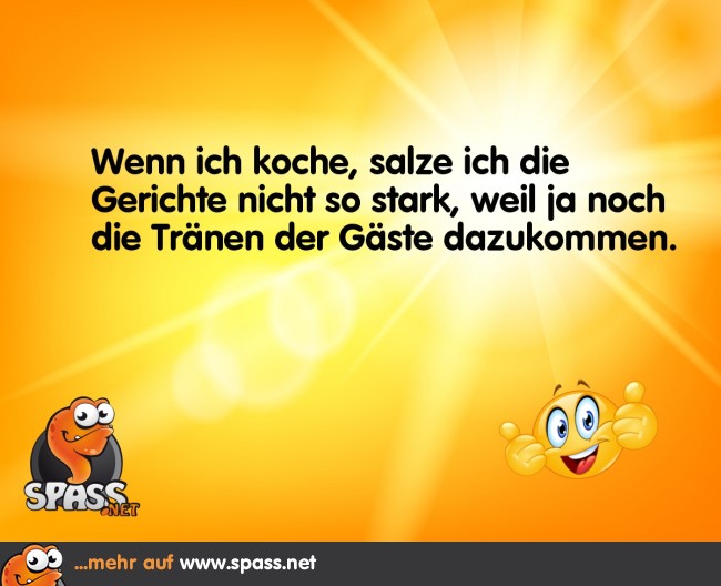 Kochkünste zum Heulen Lustige Bilder auf