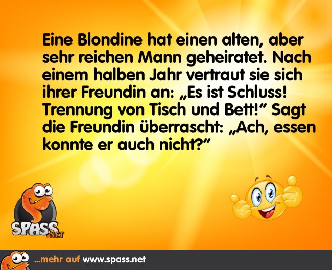 Trennung von Tisch und Bett Lustige Bilder auf