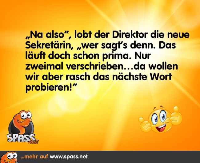 Ein guter Anfang Lustige Bilder auf