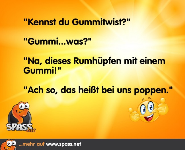 Hüpfen mit Gummi Lustige Bilder auf