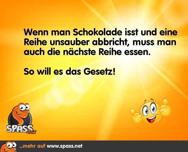 SchokoGesetz Lustige Bilder auf