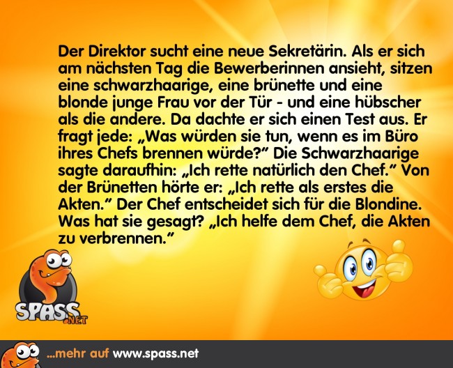 Eine neue Sekretärin Lustige Bilder auf