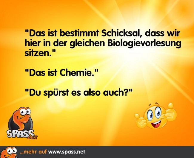 Die Chemie stimmt noch nicht Lustige Bilder auf