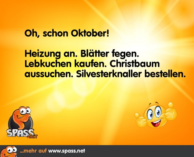 Oktober Lustige Bilder auf