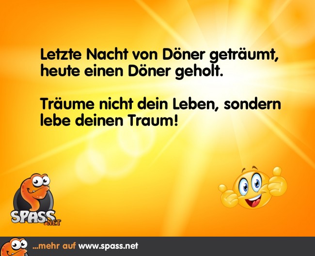 Träume erfüllen Lustige Bilder auf