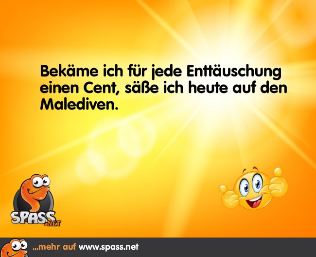 Viele Enttäuschungen Lustige Bilder auf