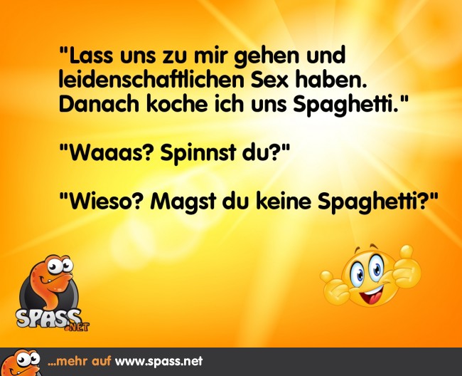 SpaghettiLover Lustige Bilder auf