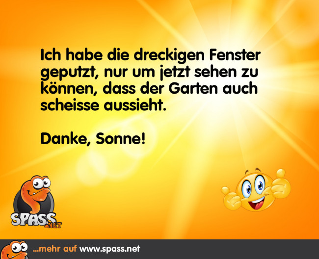 Kein schöner Ausblick Lustige Bilder auf