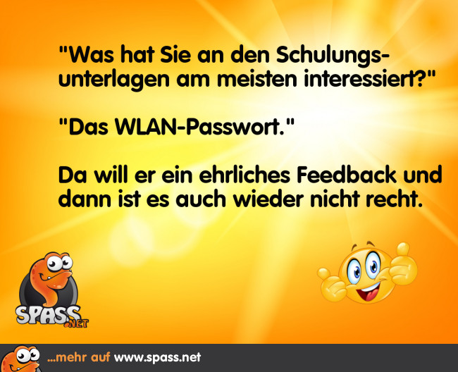 Ehrliches Feedback Lustige Bilder auf