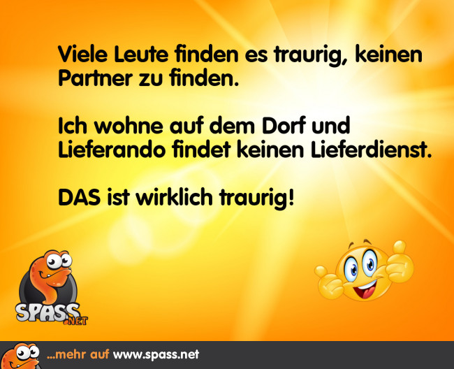 Das ist echt traurig! Lustige Bilder auf