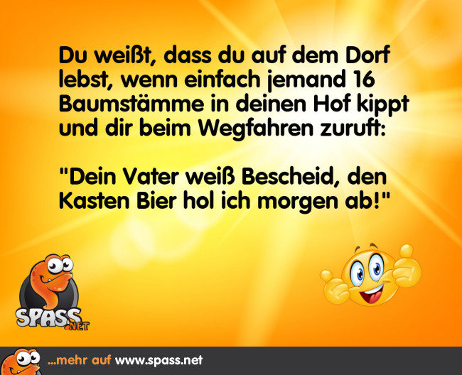 Dorfleben live Lustige Bilder auf