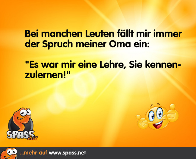 Lehren des Lebens Lustige Bilder auf