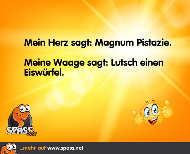 Herz vs. Waage Lustige Bilder auf