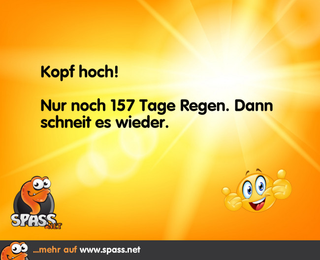 Bald ist es vorbei Lustige Bilder auf