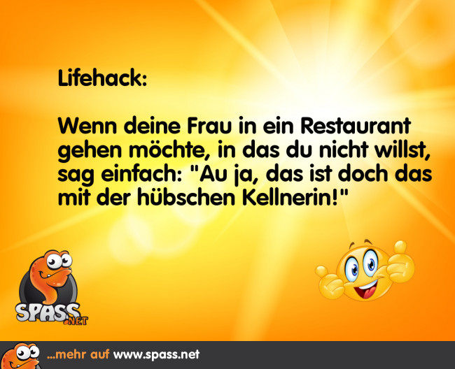 Die hübsche Kellnerin Lustige Bilder auf
