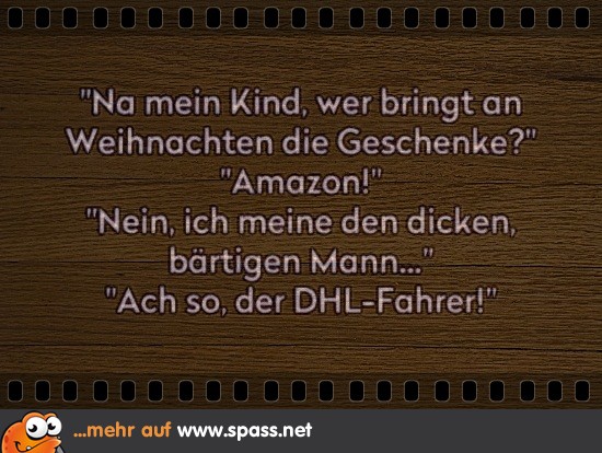 Wer bringt die Geschenke? Lustige Bilder auf