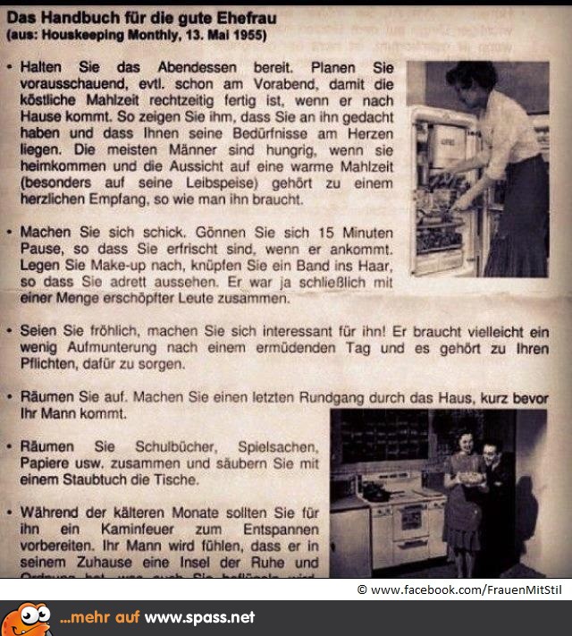 Hausfrauen-Regeln