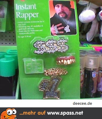 Rapper in zwei Minuten