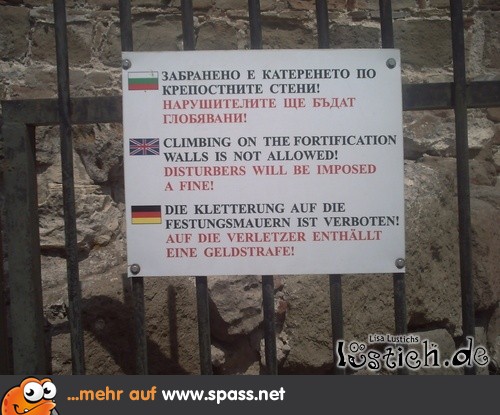 Die Kletterung
