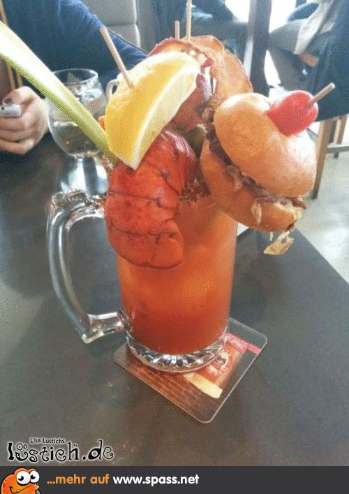 Ausgefallener Drink