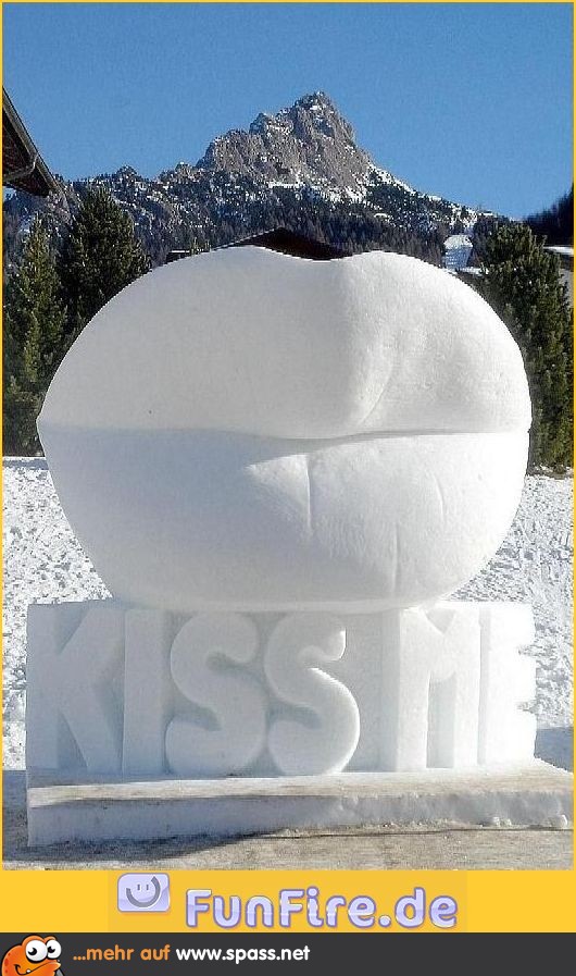 Mal ein anderer Schneemann