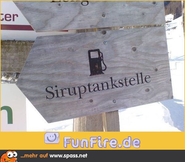 Sirup tanken