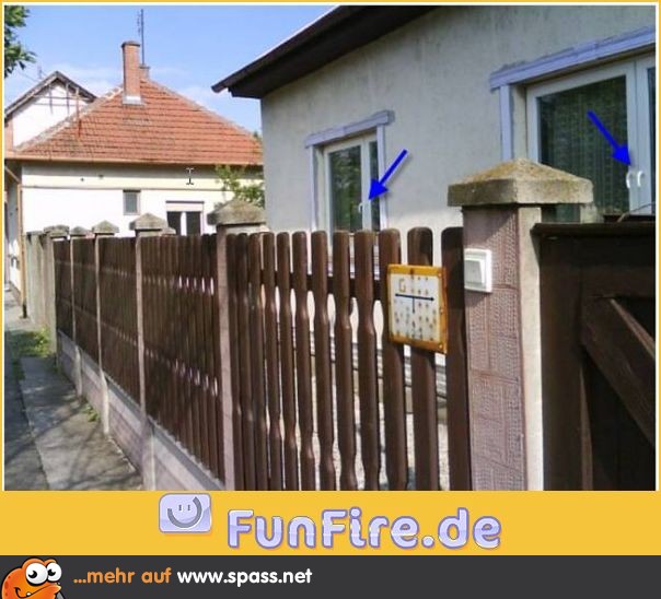 Hier bricht niemand ein!