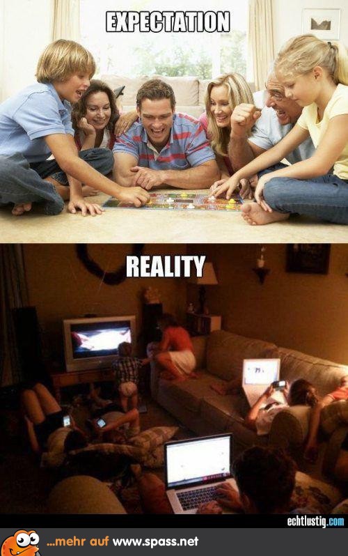 Ein Abend mit der Familie