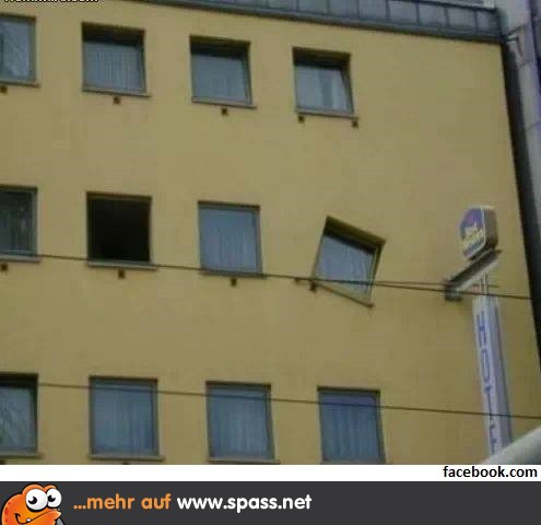 Fenster verrutscht