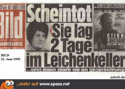 Unpassende Werbung