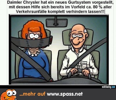 Neues Gurtsystem